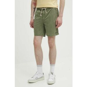 Superdry pantaloni scurti barbati, culoarea verde imagine