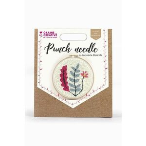 Graine Creative trusa de broderie Vegetal Punch Needle Kit imagine