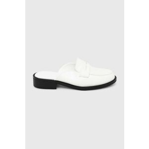 Answear Lab papuci femei, culoarea alb imagine