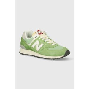New Balance sneakers 574 culoarea verde, U574RCC imagine
