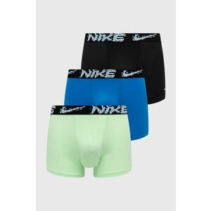 Nike boxeri 3-pack barbati, culoarea verde imagine