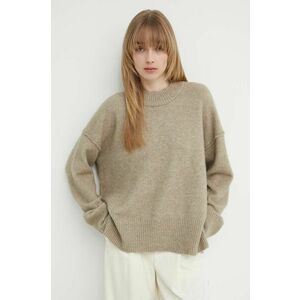 Day Birger et Mikkelsen pulover de lana femei, culoarea bej, light imagine
