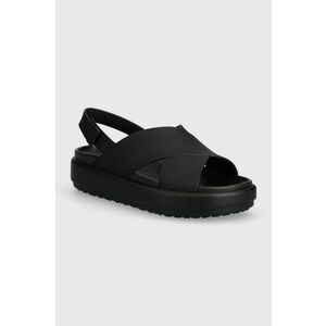 Crocs sandale Brooklyn Luxe Strap culoarea negru, 209407.060 imagine