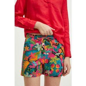 Medicine pantaloni scurti femei, culoarea roz, modelator, medium waist imagine