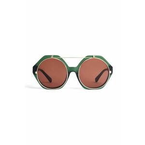 Mini Rodini ochelari de soare copii culoarea verde imagine