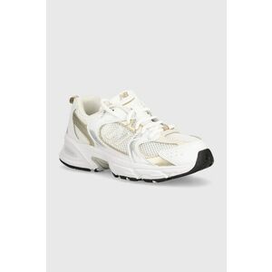 New Balance sneakers pentru copii GR530RD culoarea alb imagine