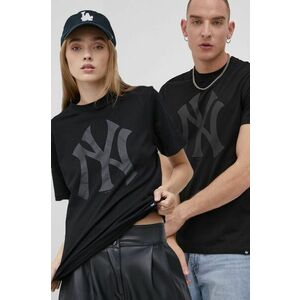 47brand șapcă MLB New York Yankees culoarea negru, material uni BB017TEMIME544089JK imagine