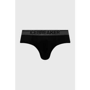 Icebreaker lenjerie functionala Merino Anatomica culoarea negru imagine