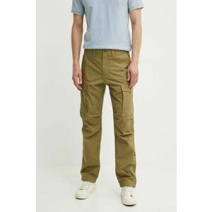 G-Star Raw pantaloni barbati, culoarea verde, cu fason cargo, D24309-D308 imagine