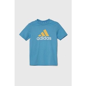 adidas tricou de bumbac pentru copii cu imprimeu imagine