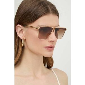 Versace ochelari de soare femei, culoarea auriu, 0VE2266 imagine