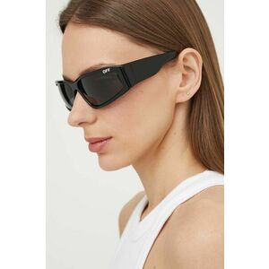Off-White ochelari de soare femei, culoarea negru, OERI118_641007 imagine