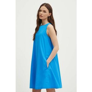 United Colors of Benetton rochie din bumbac mini, evazati imagine