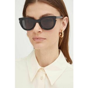 Off-White ochelari de soare femei, culoarea negru, OERI112_501007 imagine