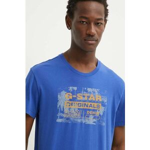 G-Star Raw tricou din bumbac barbati, cu imprimeu, D24682-C506 imagine