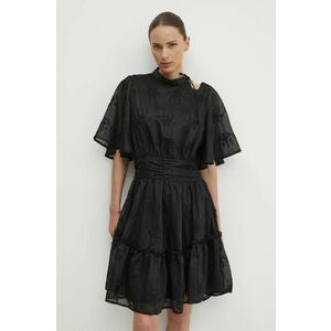 Bruuns Bazaar rochie GillywineBBMejra dress culoarea negru, mini, evazati, BBW3971 imagine