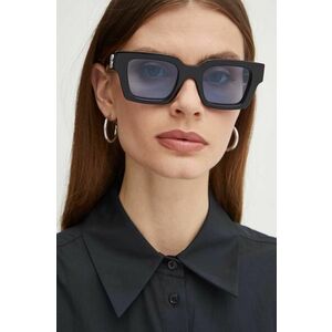 Off-White ochelari de soare femei, culoarea negru, OERI126_501040 imagine