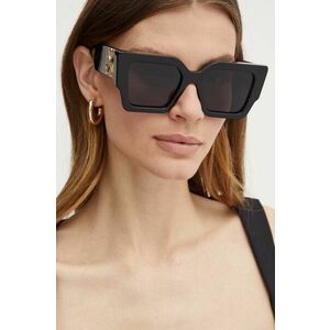 Off-White ochelari de soare femei, culoarea negru, OERI128_551007 imagine
