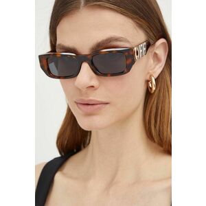 Off-White ochelari de soare femei, culoarea negru, OERI124_496007 imagine