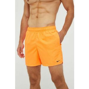 Nike pantaloni scurti de baie culoarea portocaliu imagine