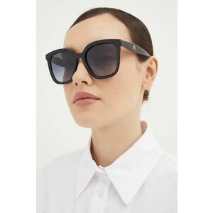 Carolina Herrera ochelari de soare femei, culoarea negru, HER 0225 G S imagine