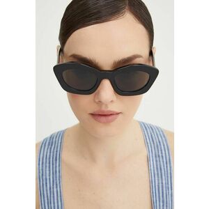 Marni ochelari de soare femei, culoarea negru, EYMRN00020.004.EWS imagine