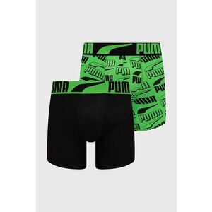 Puma boxeri 2-pack barbati, culoarea verde, 938307 imagine