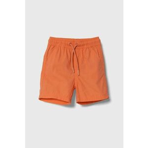 zippy pantaloni scurți din bumbac pentru bebeluși culoarea portocaliu, talie reglabila imagine