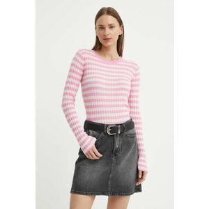 Résumé pulover ArlieRS Knit Blouse femei, culoarea roz, light, 20361115 imagine