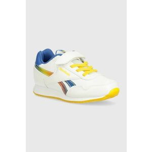 Reebok Classic sneakers pentru copii Royal Classic Jogger culoarea alb, 100074588 imagine