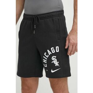 Nike pantaloni scurti Chicago White Sox barbati, culoarea negru imagine