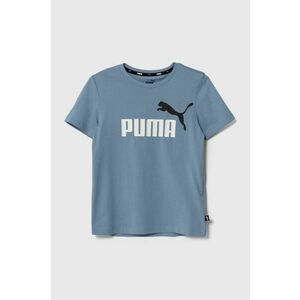 Puma tricou de bumbac pentru copii culoarea negru, cu imprimeu imagine