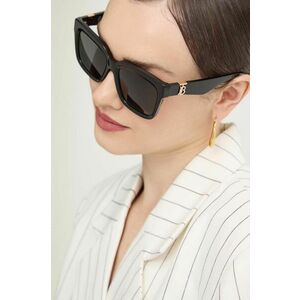 Burberry ochelari de soare femei, culoarea negru, 0BE4419 imagine