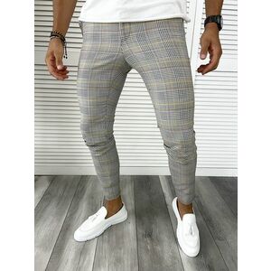 Pantaloni barbati eleganti in carouri B8783 P18-4.3 imagine