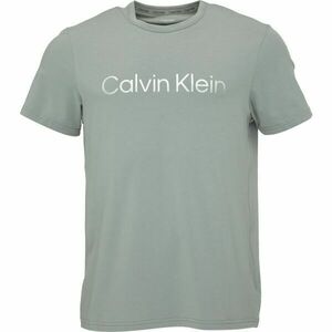 Calvin Klein gri tricou S/S Crew Neck - S imagine