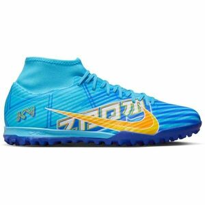 Nike ZOOM MERCURIAL SUPERFLY 9 ACADEMY KM TF Ghete de fotbal pentru bărbați, albastru, mărime 45.5 imagine