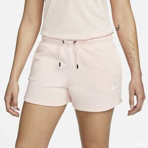 Nike NSW Essential Fleece High-Rise Shorts French Terry Atmosphere/ White imagine