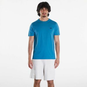 Fred Perry Crew Neck T-Shirt Ocean/ Navy imagine