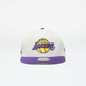 New Era Los Angeles Lakers 9Fifty Snapback Ivory/ True Purple imagine