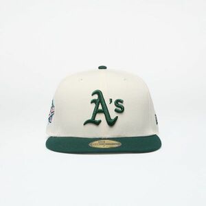 New Era Oakland Athletics 59Fifty Fitted Cap Light Cream/ Official Team Color imagine