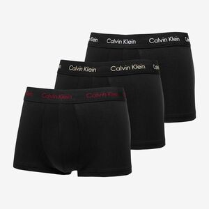 Calvin Klein Low Rise Trunk 3-Pack Black imagine