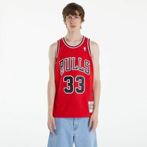 Mitchell & Ness Chicago Bulls 33 Scottie Pippen Swingman Jersey Red imagine