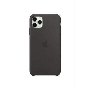 Husa de protectie pentru iPhone 11 Pro Max - Silicon - Black imagine