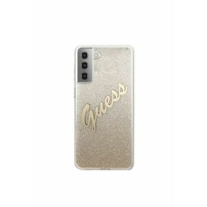 Husa de protectie Cover Glitter Gradient pentru Samsung Galaxy S21 Ultra GUHCS21LPCUGLSGO - Gold imagine
