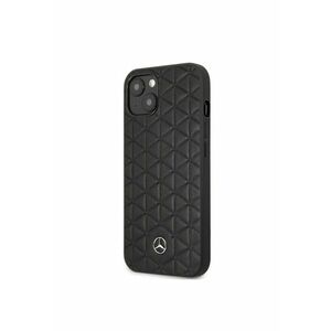 Husa de protectie HC Quilted Leather pentru Apple iPhone 13 mini - Neagra imagine