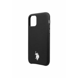 Husa de protectie US Polo Wrapped pentru iPhone 11 Pro Max - Black imagine