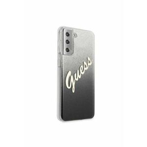 Husa de protectie Cover Glitter Gradient pentru Samsung Galaxy S21 Ultra GUHCS21LPCUGLSBK - Black imagine