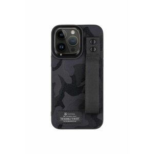 Husa de protectie Camo Troop pentru iPhone 14 Pro Max - Black imagine