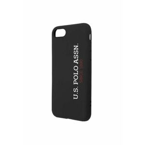 Husa de protectie US Polo Silicone pentru iPhone 7/8/SE 2 - Black imagine