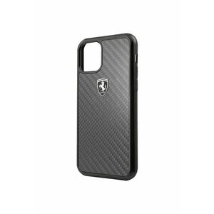 Husa de protectie Heritage Carbon pentru iPhone 11 Pro Max - Black imagine